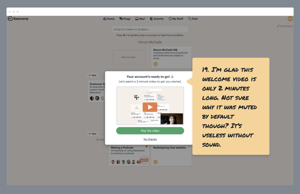 Basecamp Customer Optimization 8